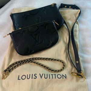 Beautiful LV bag that you can style in multiple ways.